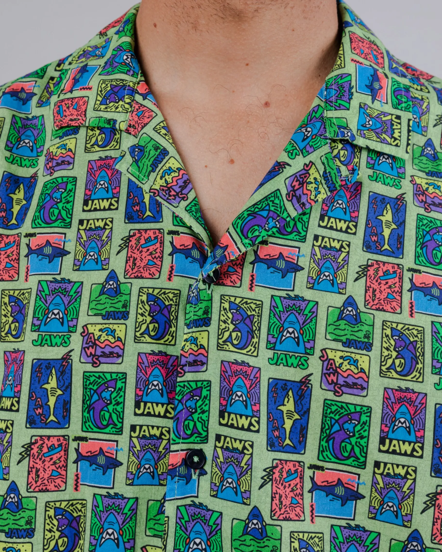 Aloha Shirt Jaws Mehrfarbig-Brava Fabrics Flash Sale