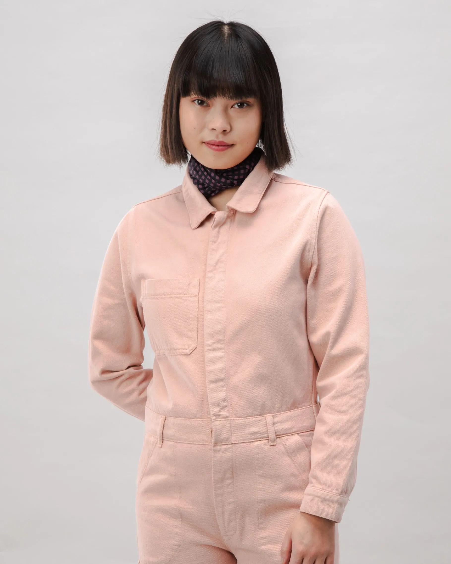 Baumwoll-Twill Boiler Suit Rose-Brava Fabrics Cheap