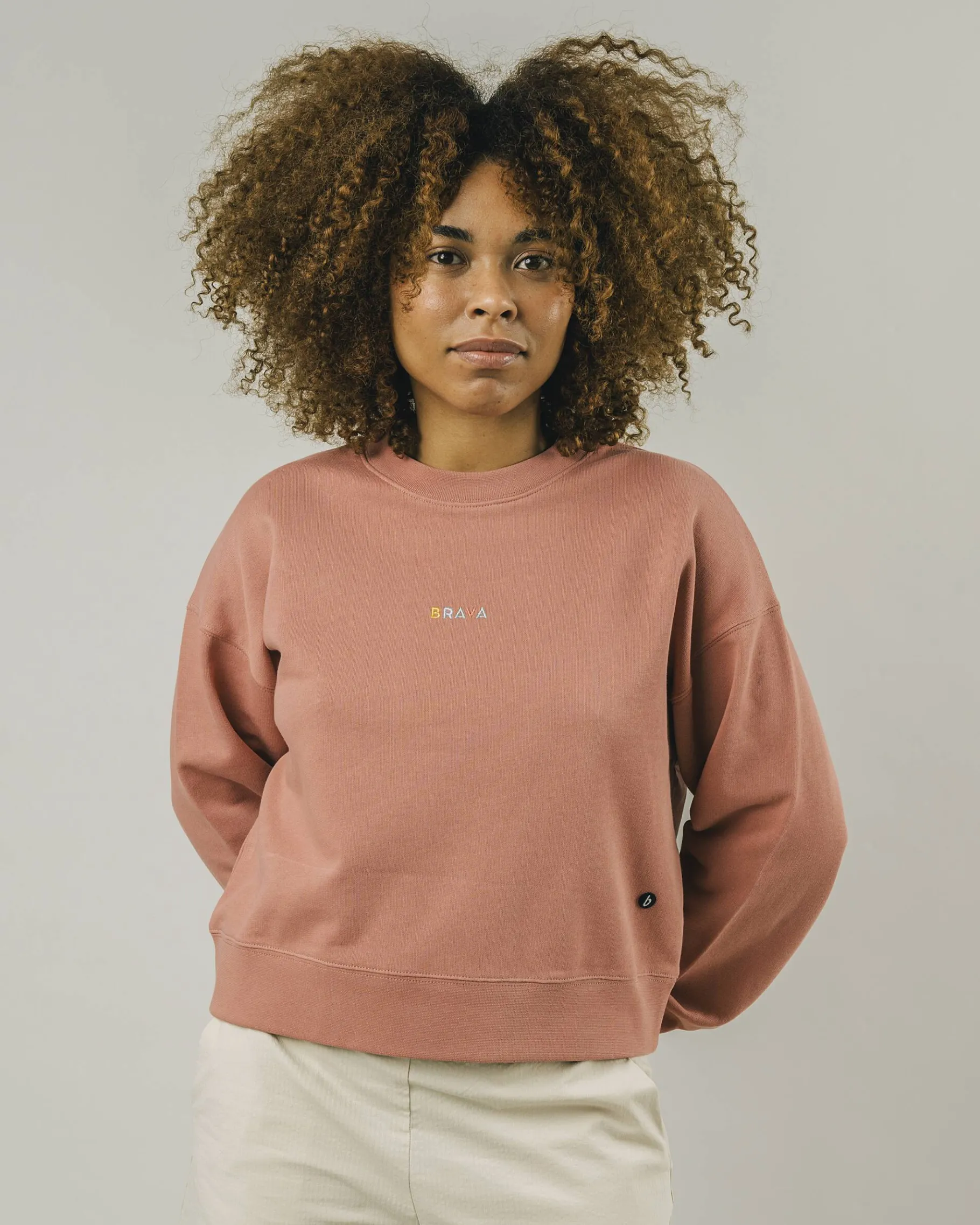 Brava Sweatshirt Rosé-Brava Fabrics Best Sale