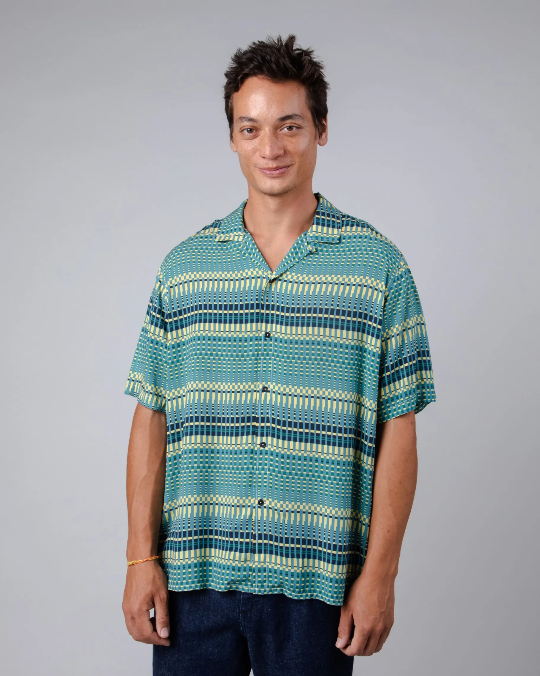 Calella Aloha Shirt Ozean-Brava Fabrics Sale