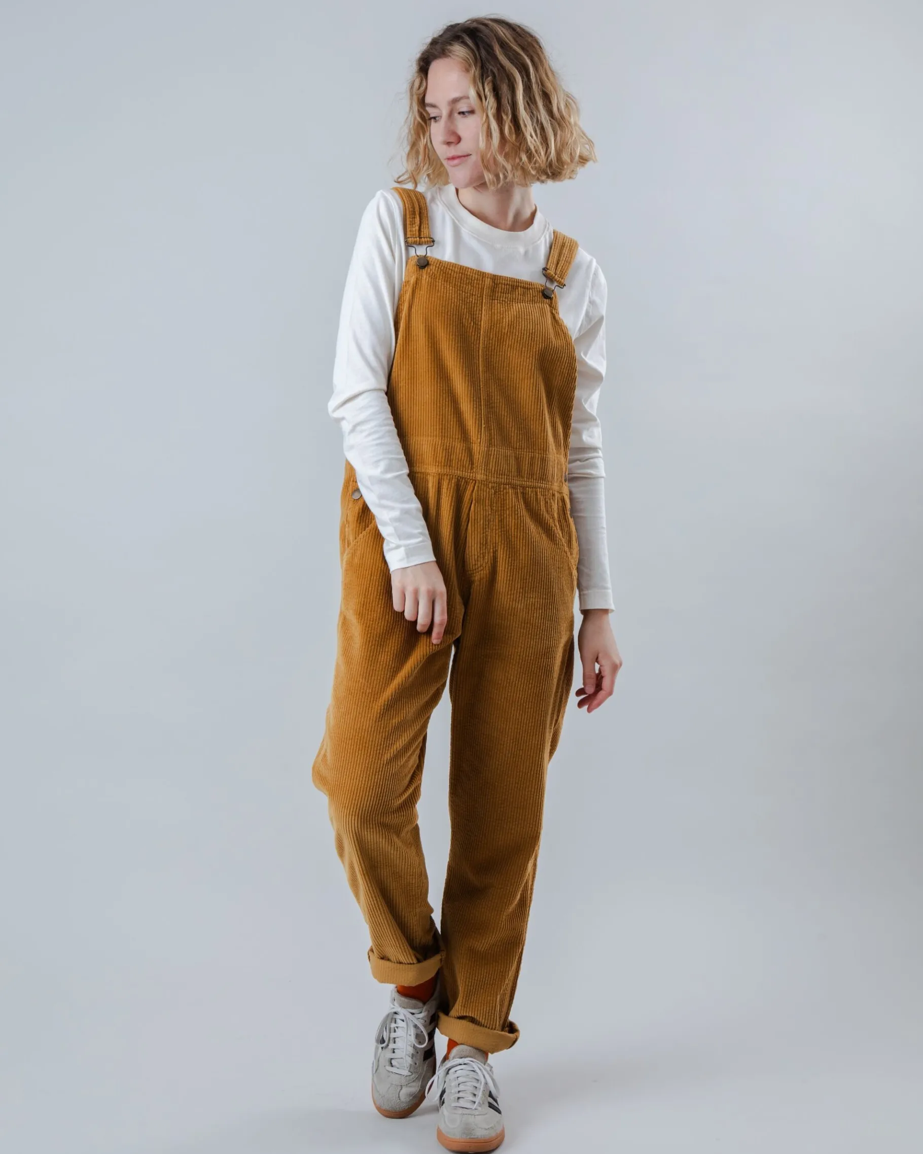 Corduroy Overall Kamel-Brava Fabrics Discount