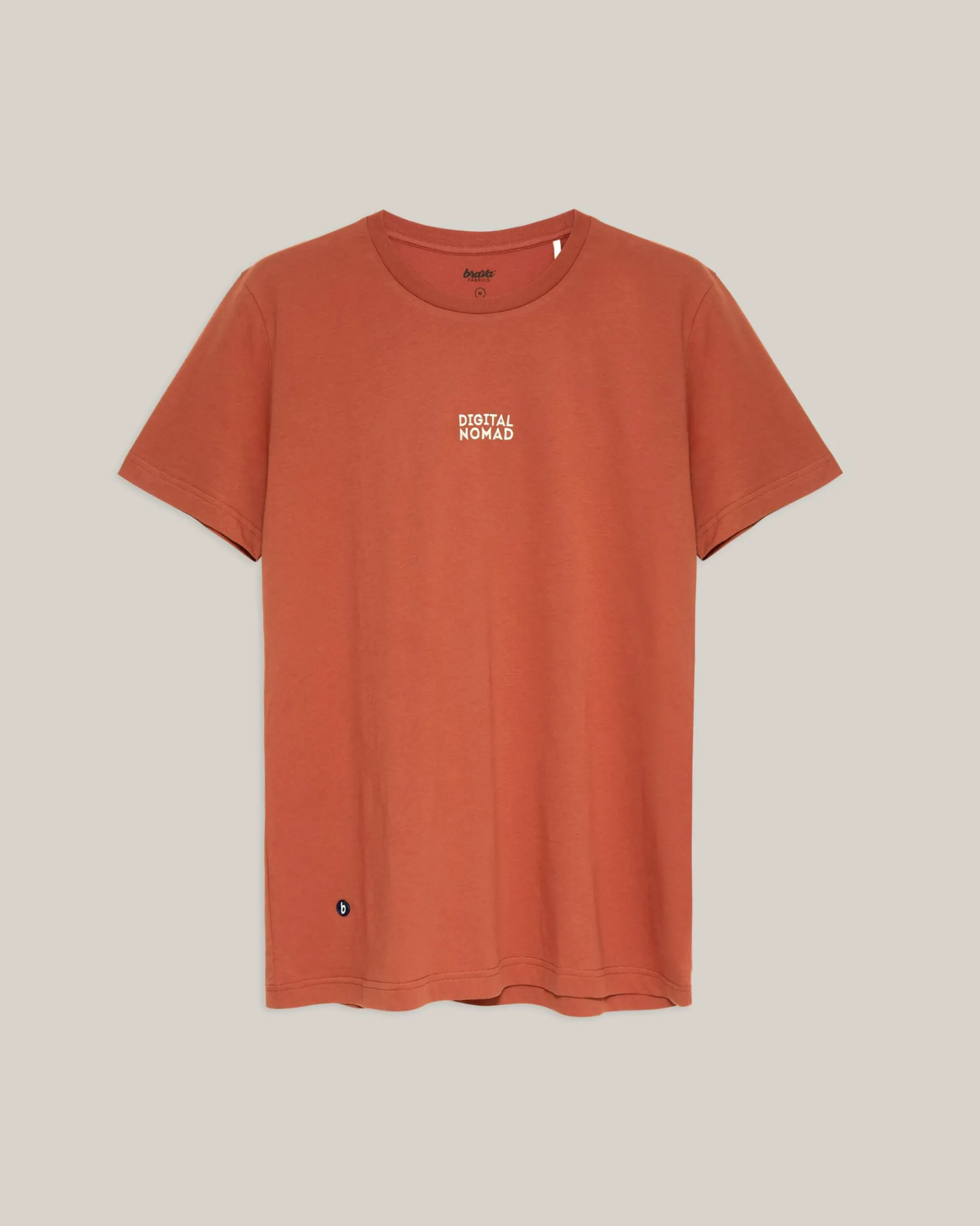 Digital Nomad T-Shirt Terracota-Brava Fabrics Flash Sale