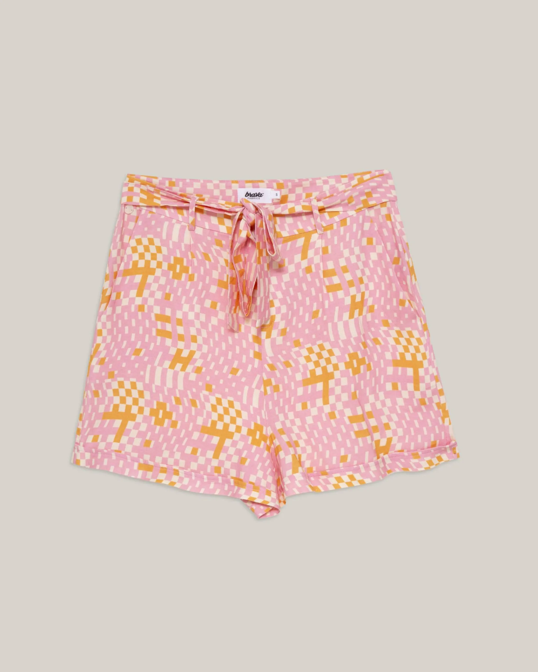 Dizzy Shorts mit Gürtel Rose-Brava Fabrics Clearance