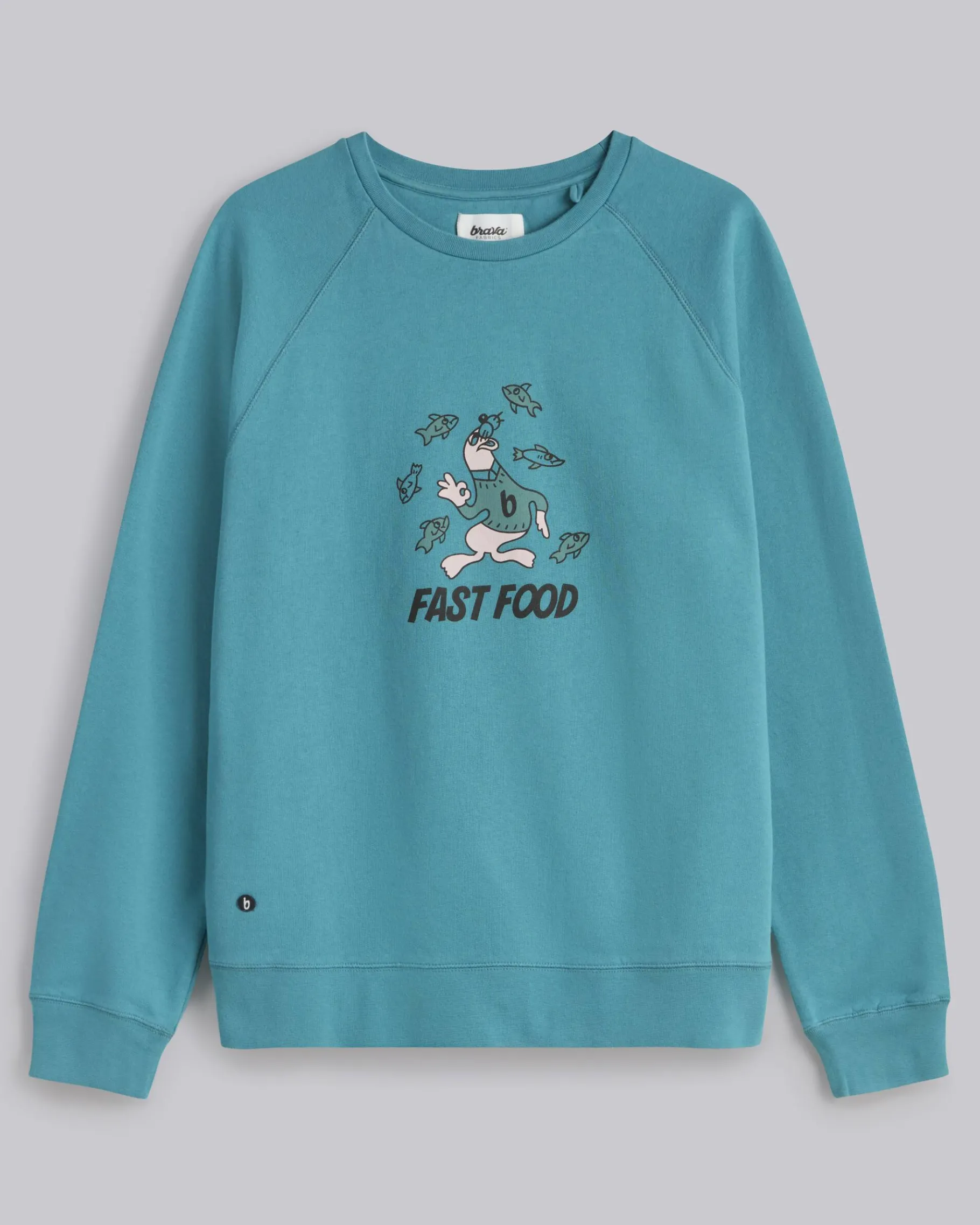 Fast Food Sweatshirt Shield-Brava Fabrics Cheap