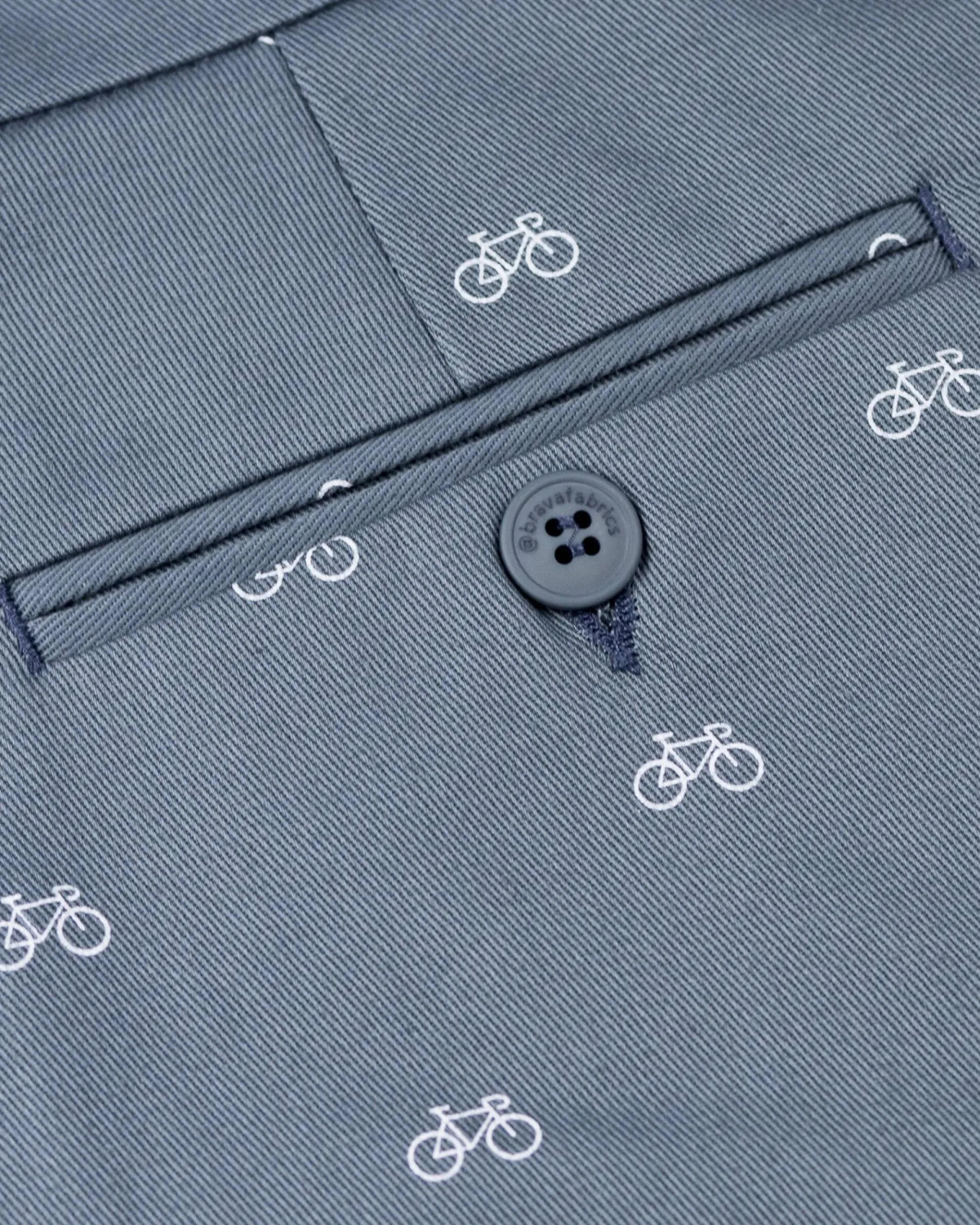 Gemusterte Shorts Fixed Gear Rider-Brava Fabrics Sale