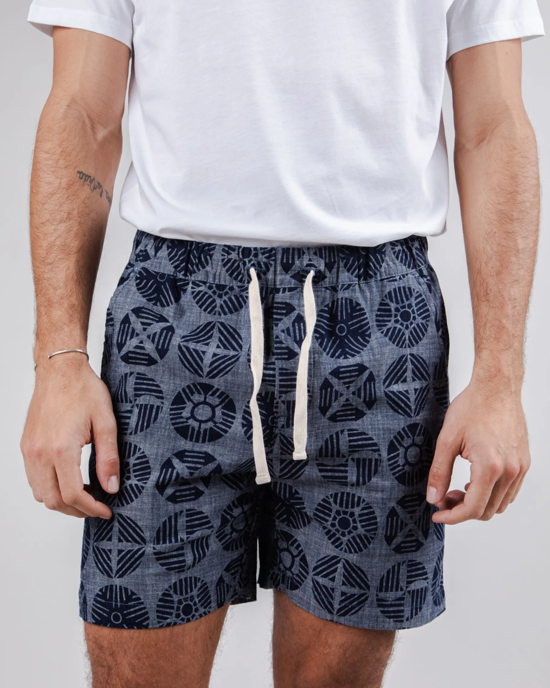 Geocircles Shorts-Brava Fabrics Online