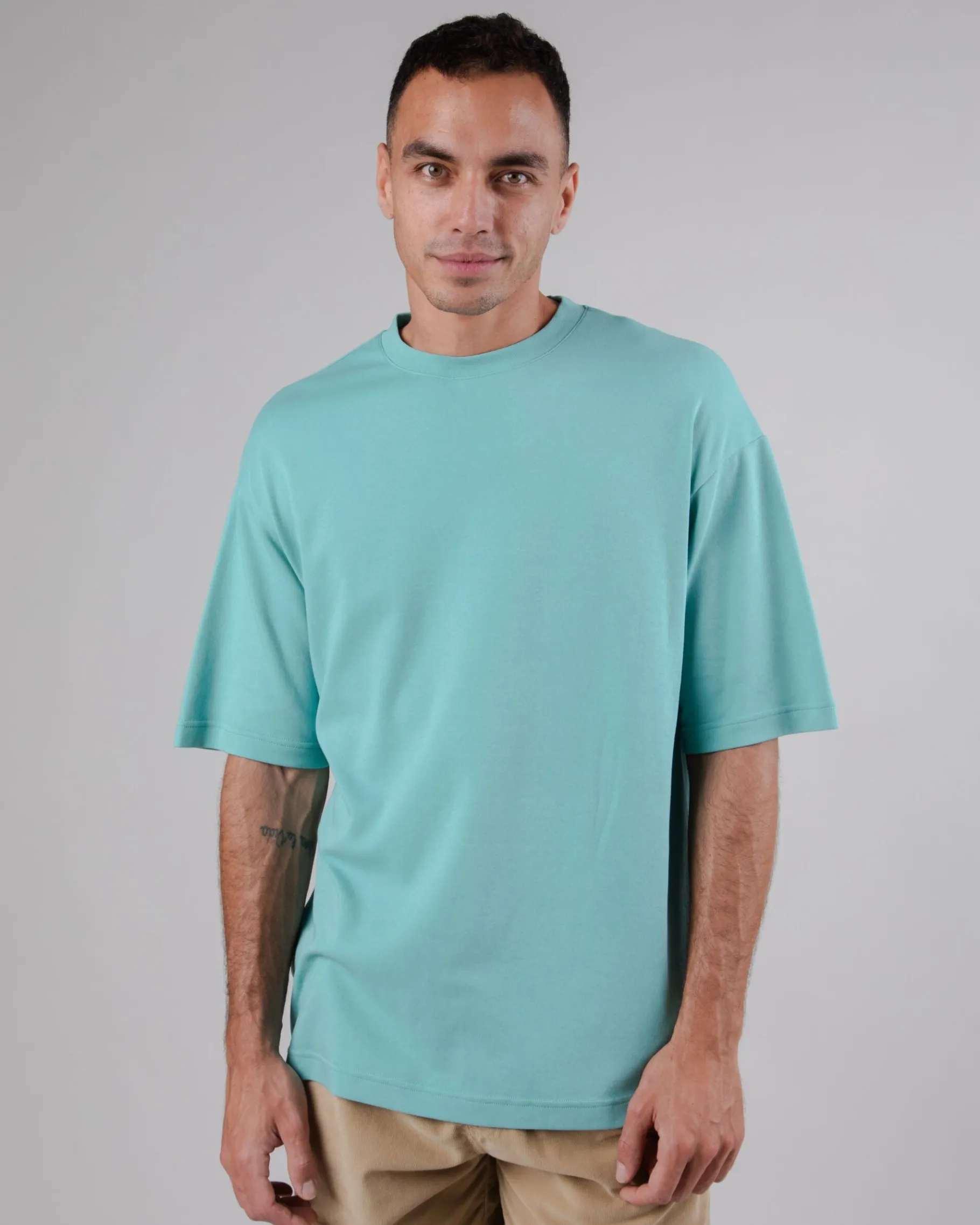 Interlock Oversize T-Shirt Ozean-Brava Fabrics Fashion