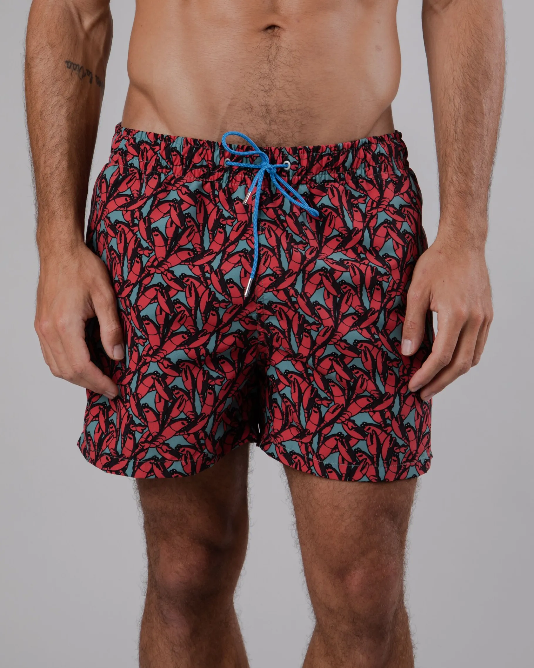 Lobster Badehose Rot-Brava Fabrics Cheap