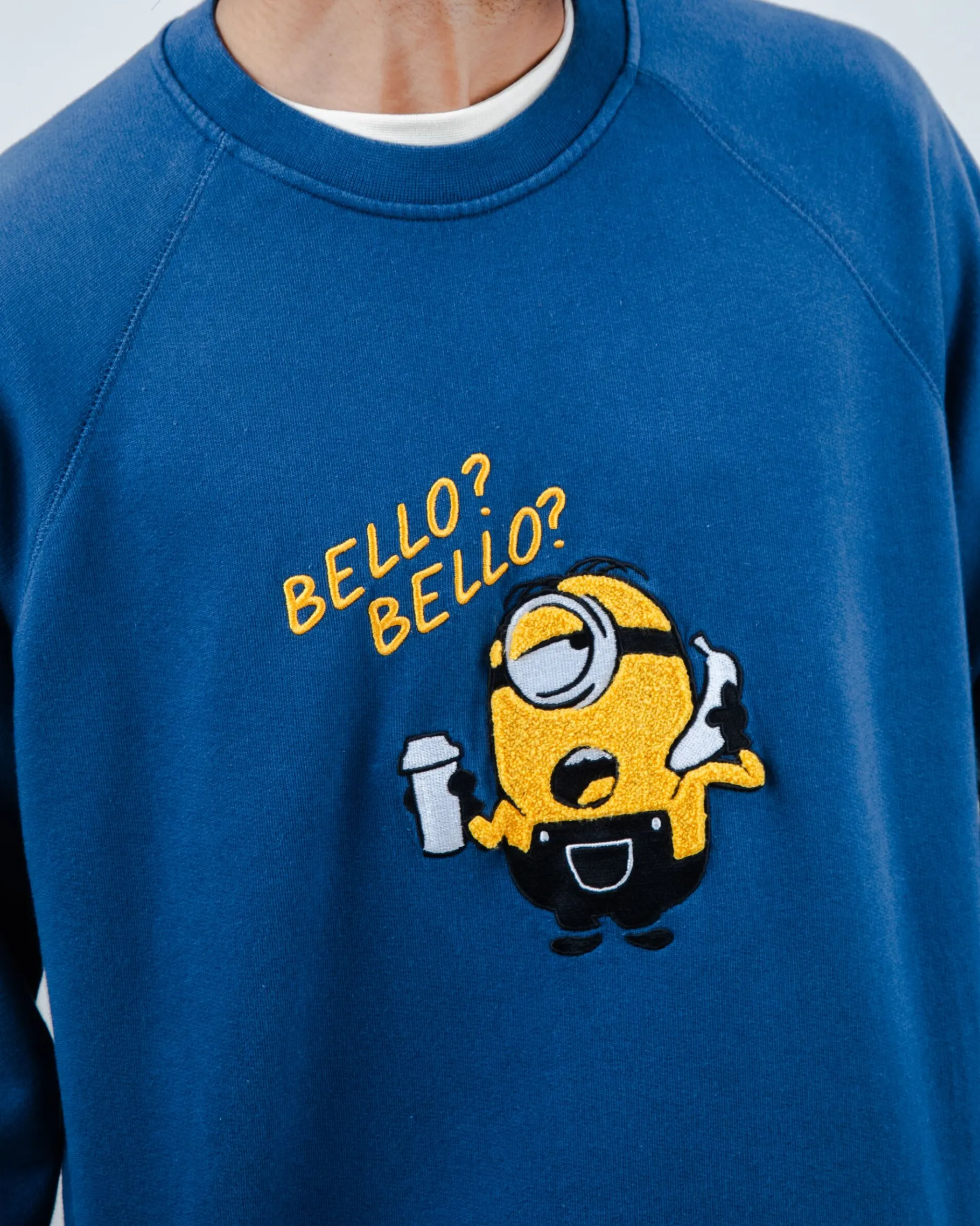 Minions Bello Bello Sweatshirt Blau-Brava Fabrics Best