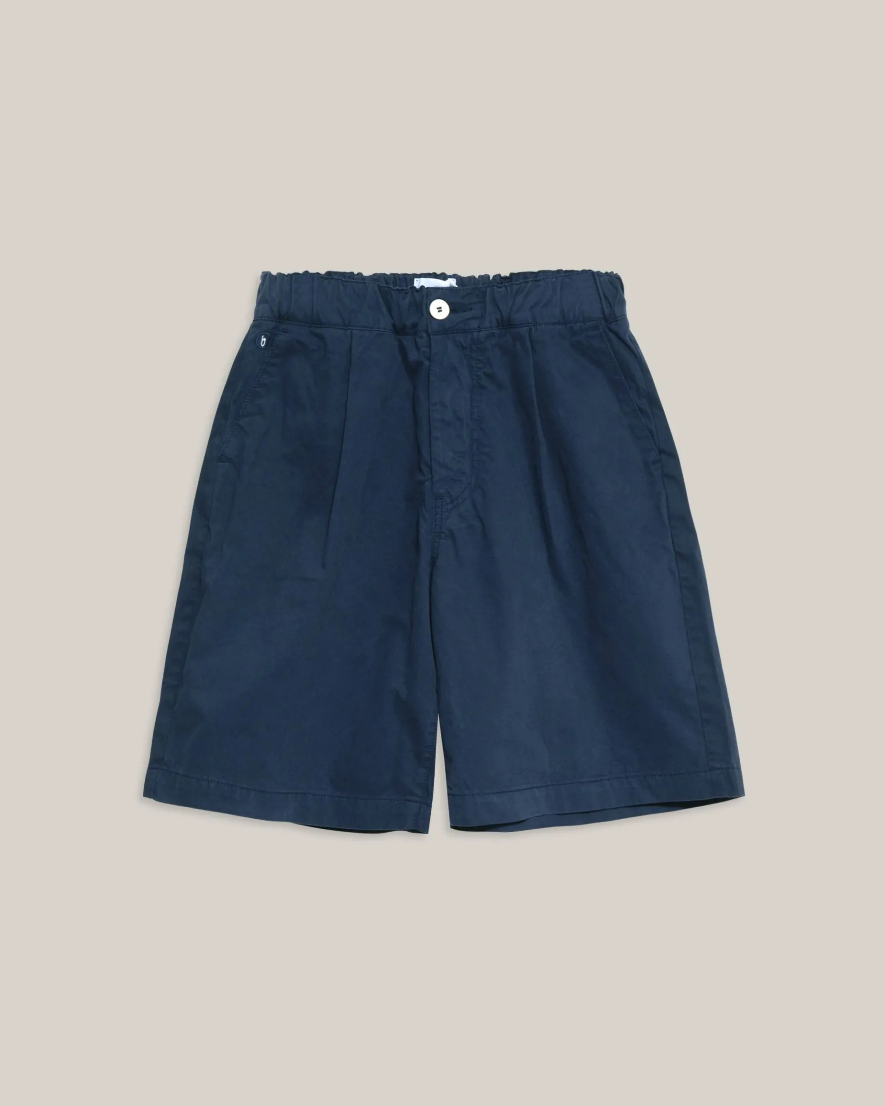 Navy Oversized Shorts-Brava Fabrics Flash Sale