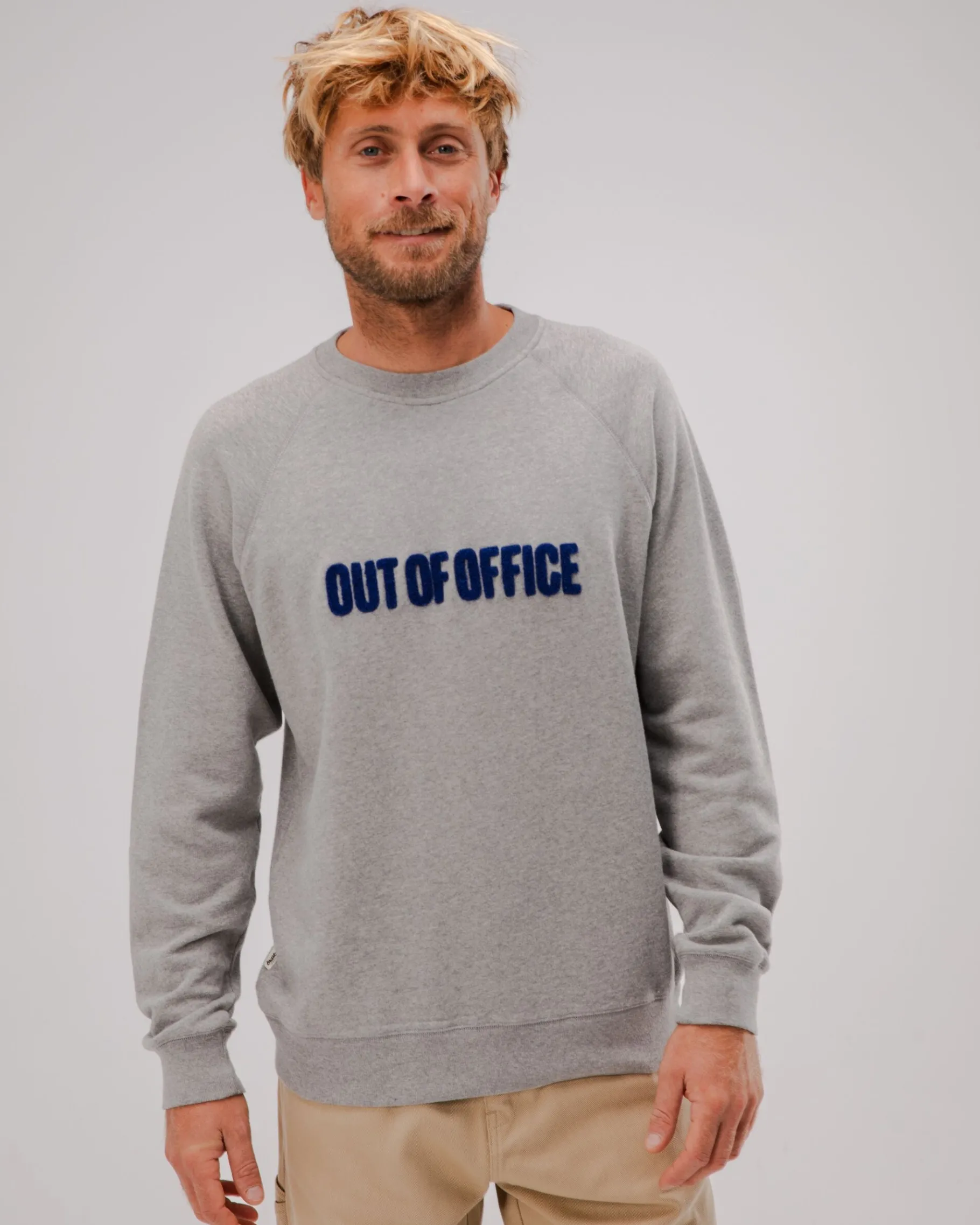 Out of Office Sweatshirt Grey-Brava Fabrics Flash Sale