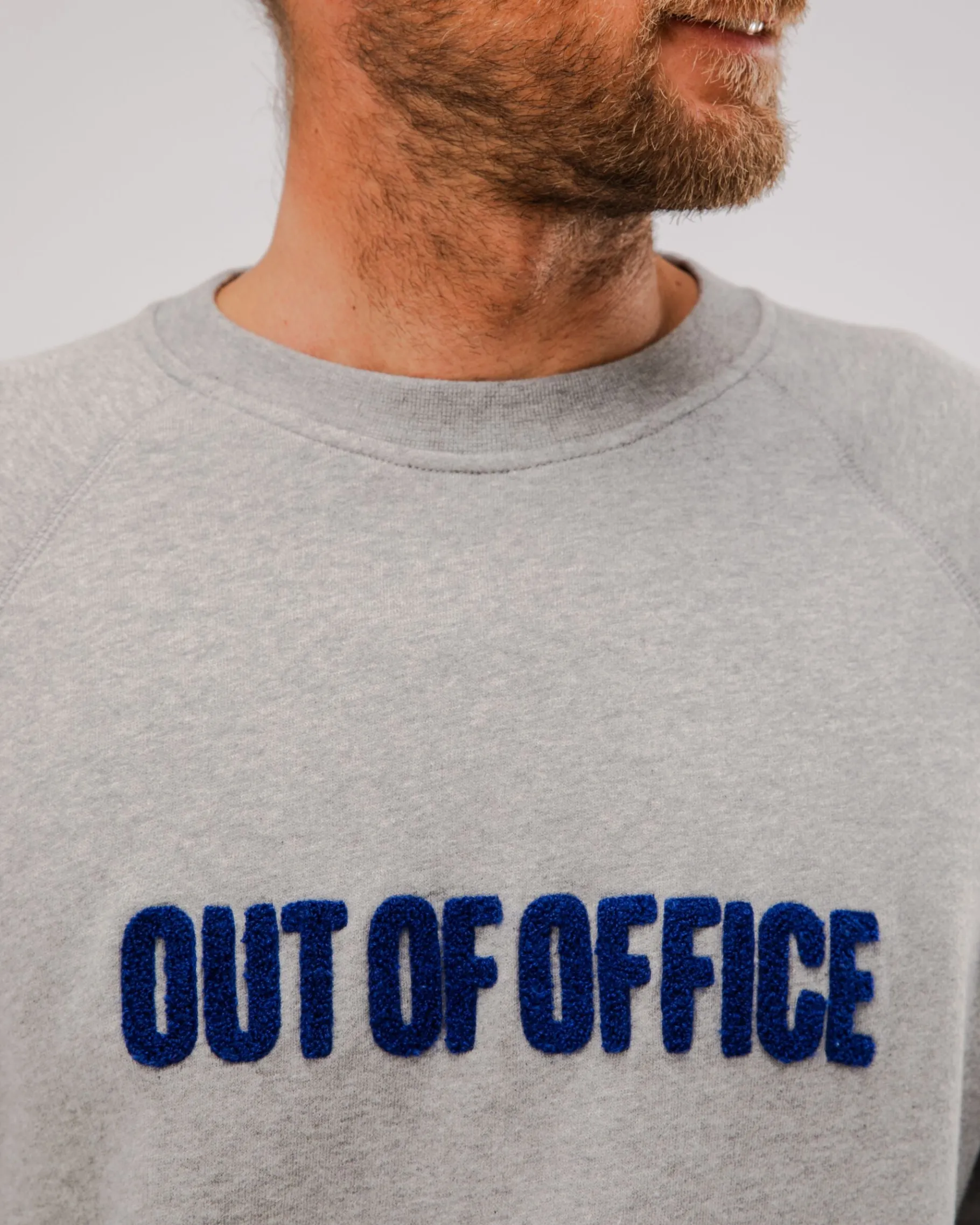 Out of Office Sweatshirt Grey-Brava Fabrics Flash Sale