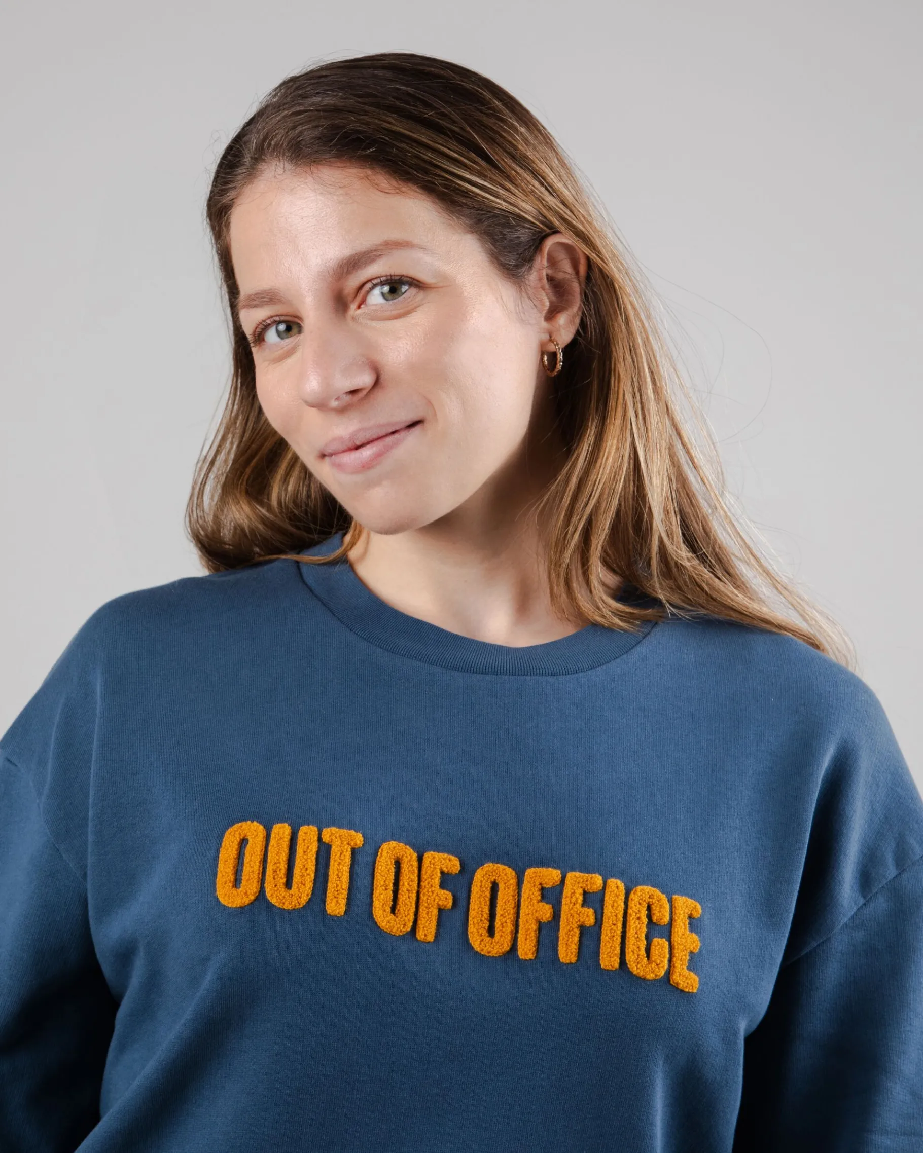 Out of Office Sweatshirt Indigo-Brava Fabrics Shop