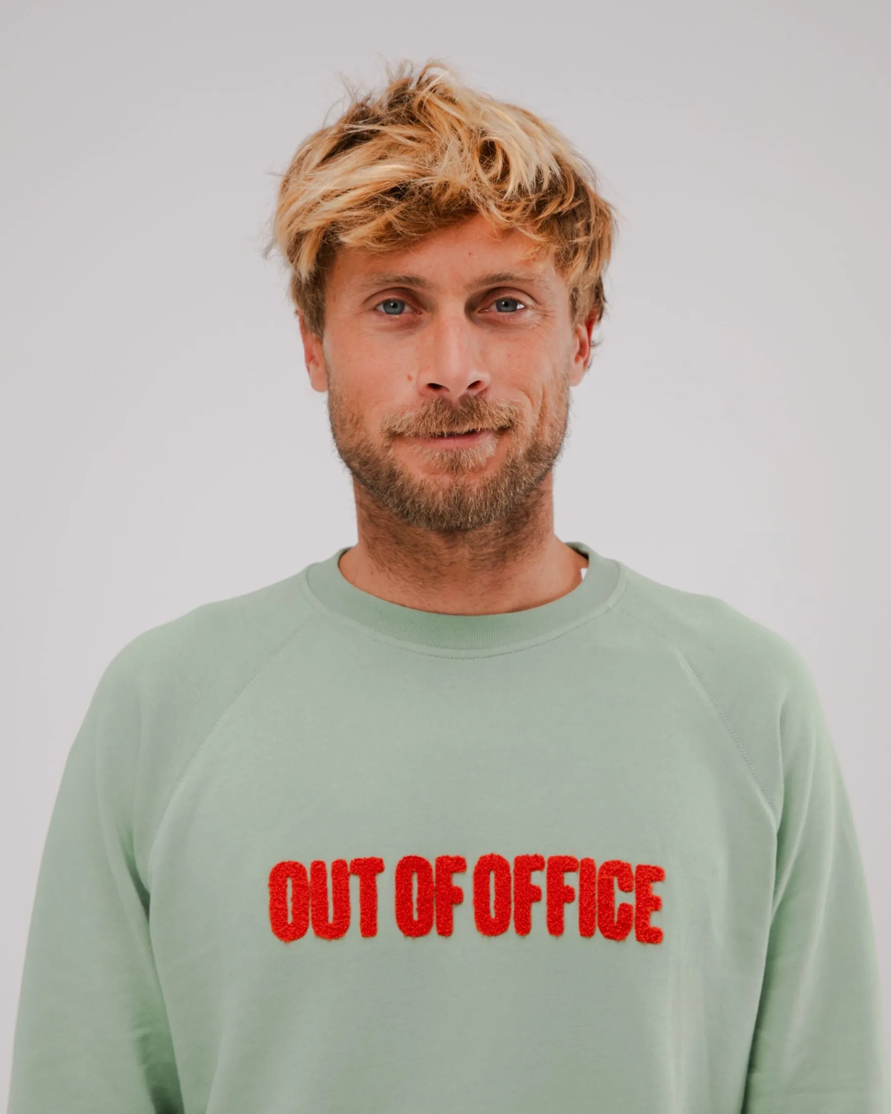 Out of Office Sweatshirt Mint-Brava Fabrics Sale