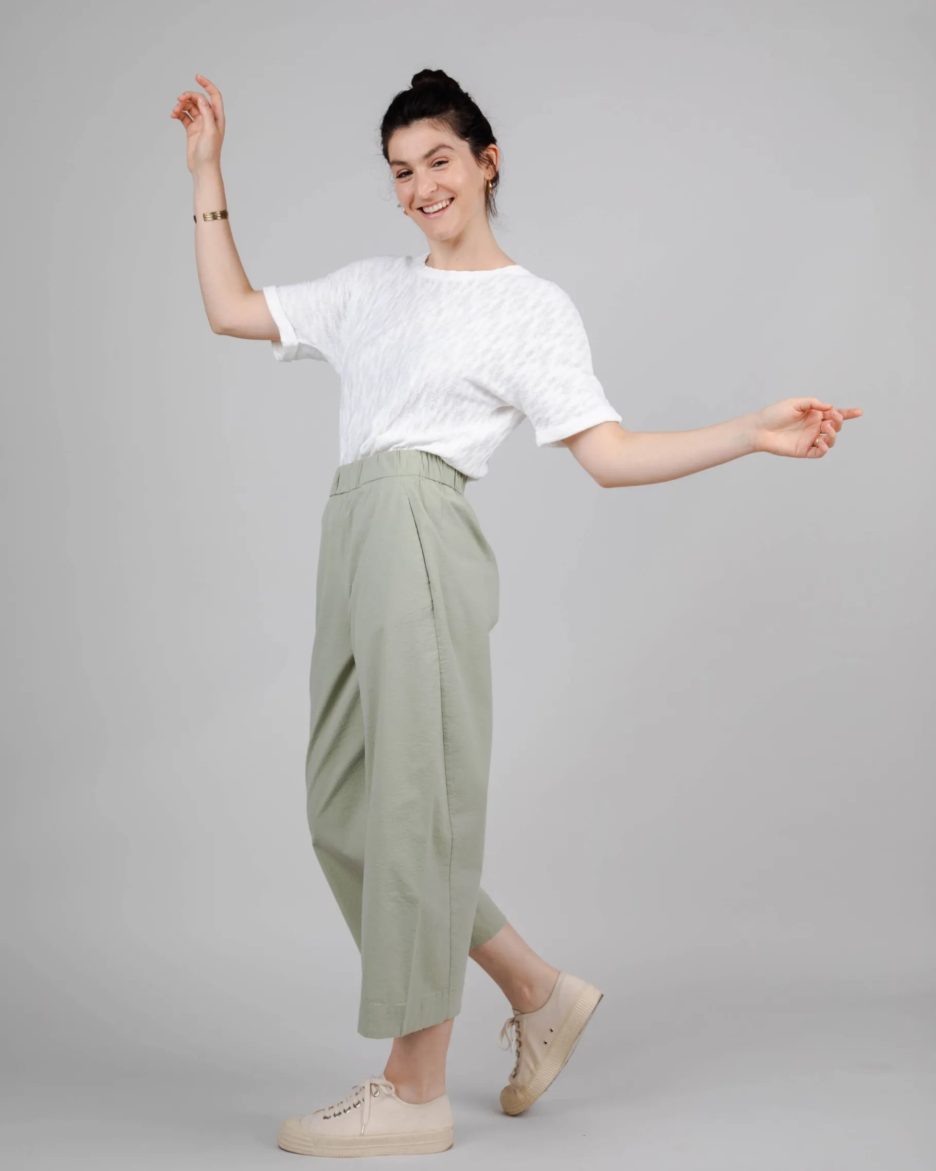 Oversize Picnic Hose Khaki-Brava Fabrics Best Sale