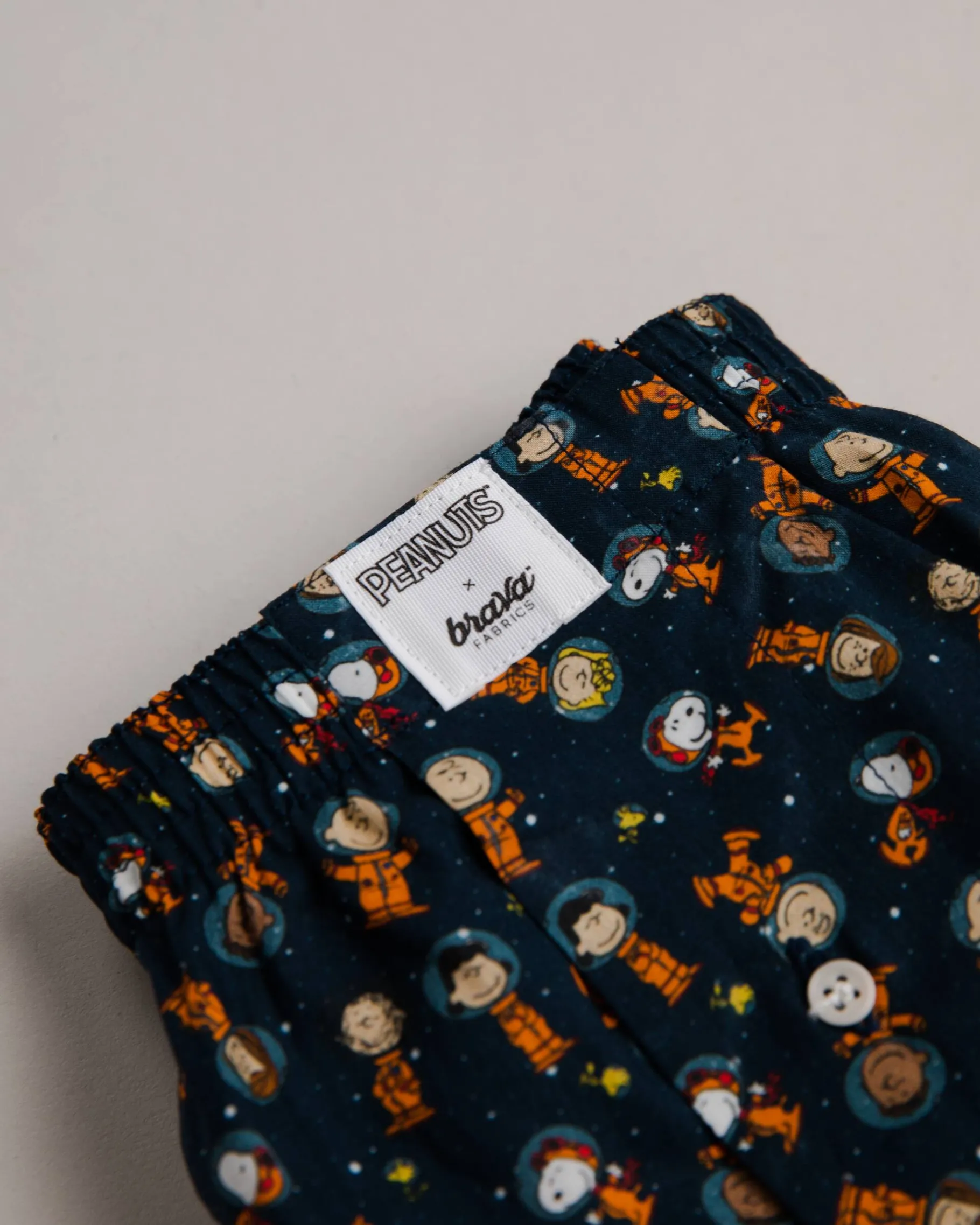 Peanuts Astronaut Boxershorts Navy-Brava Fabrics Store