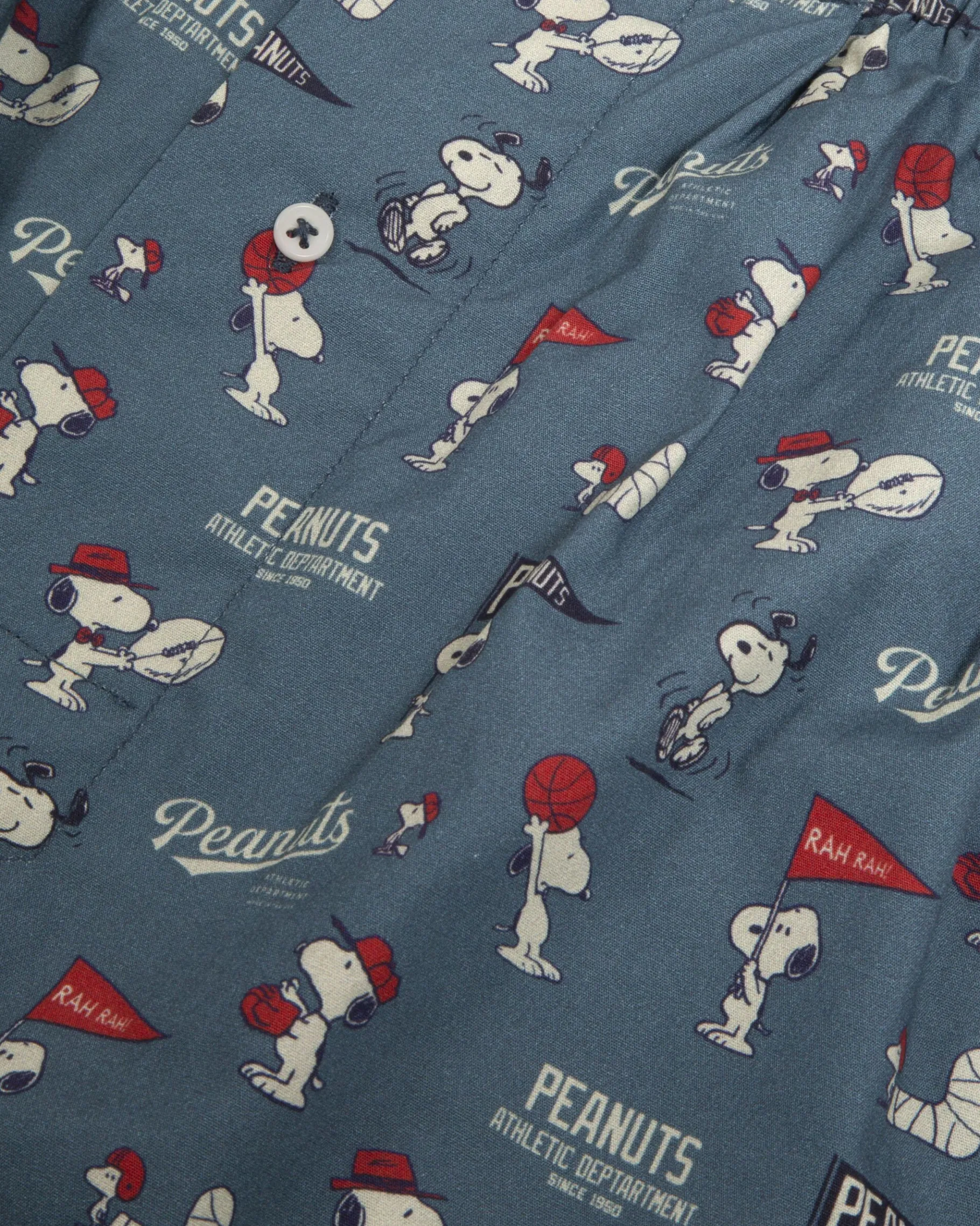 Peanuts Athletic Boxer Blau-Brava Fabrics Clearance