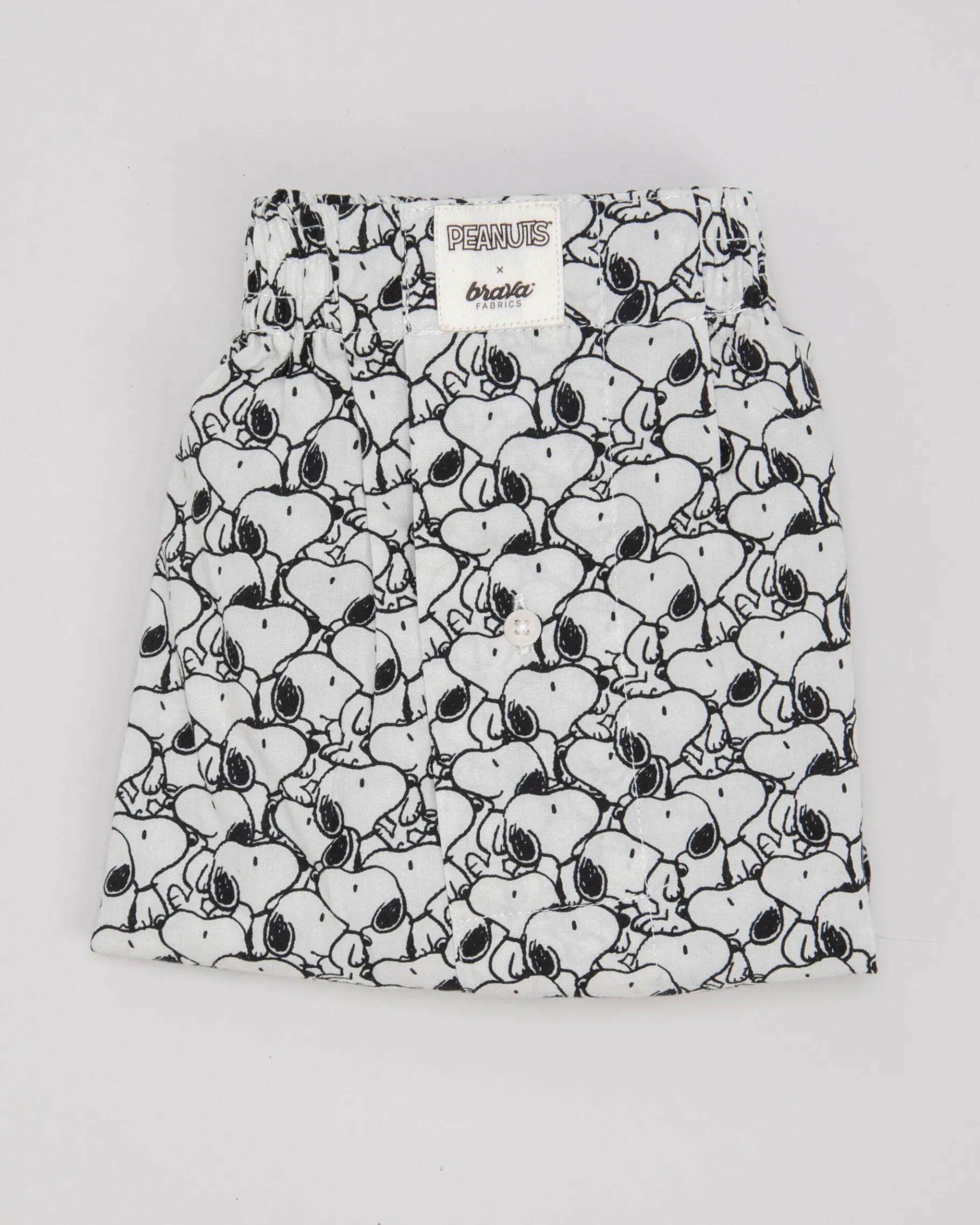 Peanuts B&W Baumwoll-Boxershorts Ecru-Brava Fabrics Clearance