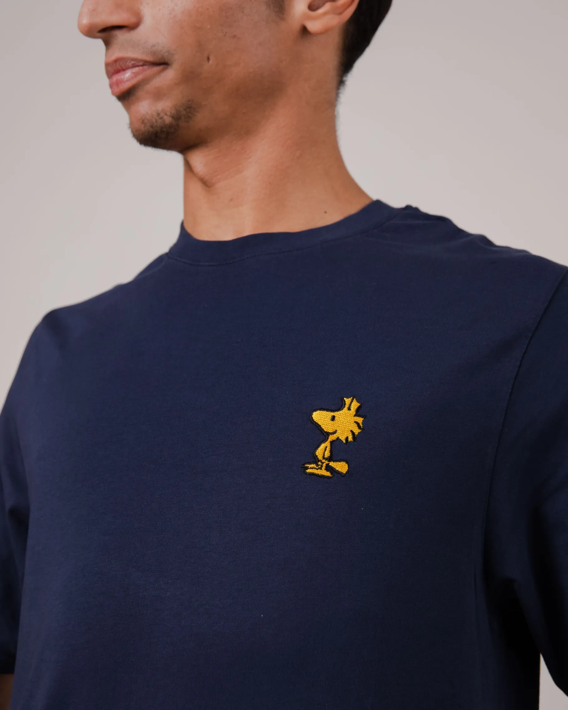 Peanuts Woodstock T-Shirt Navy-Brava Fabrics Best Sale