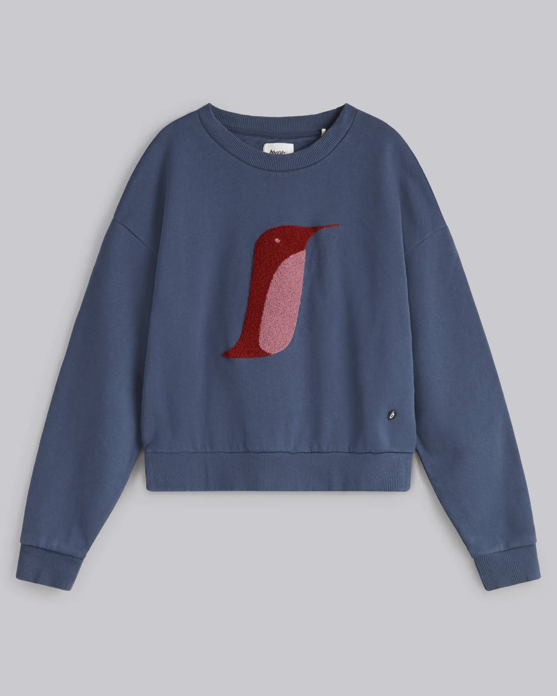 Penguin Sweatshirt Indigo-Brava Fabrics Fashion