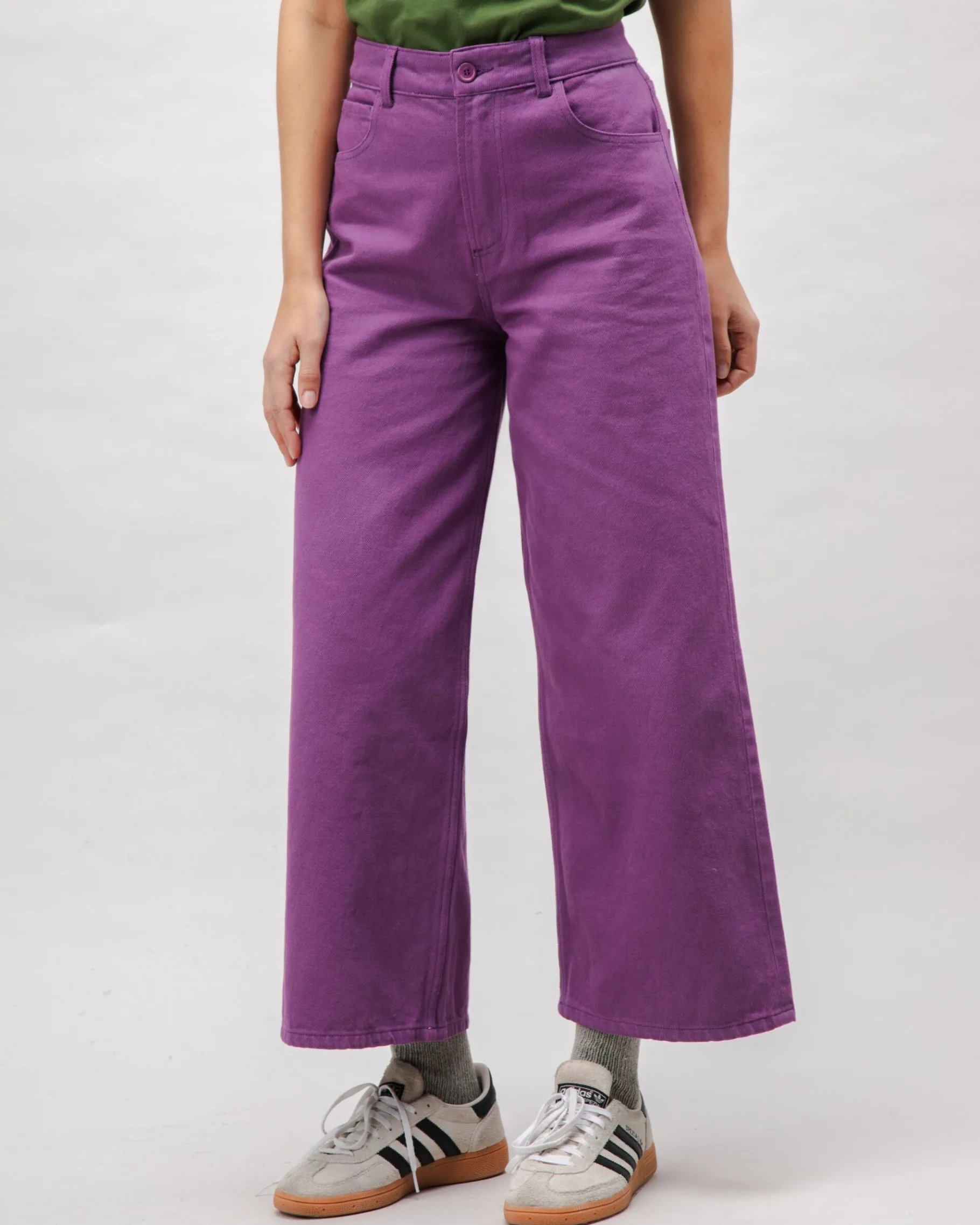 5 Pocket Baumwoll-Twill-Hosen Orchid-Brava Fabrics Online