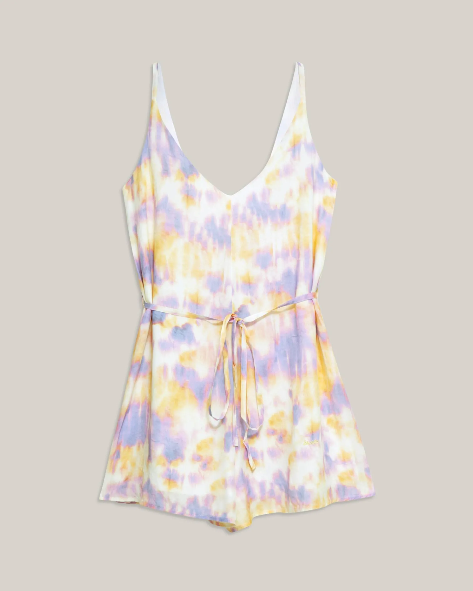 Tie Dye Short Overall Lilac-Brava Fabrics Hot