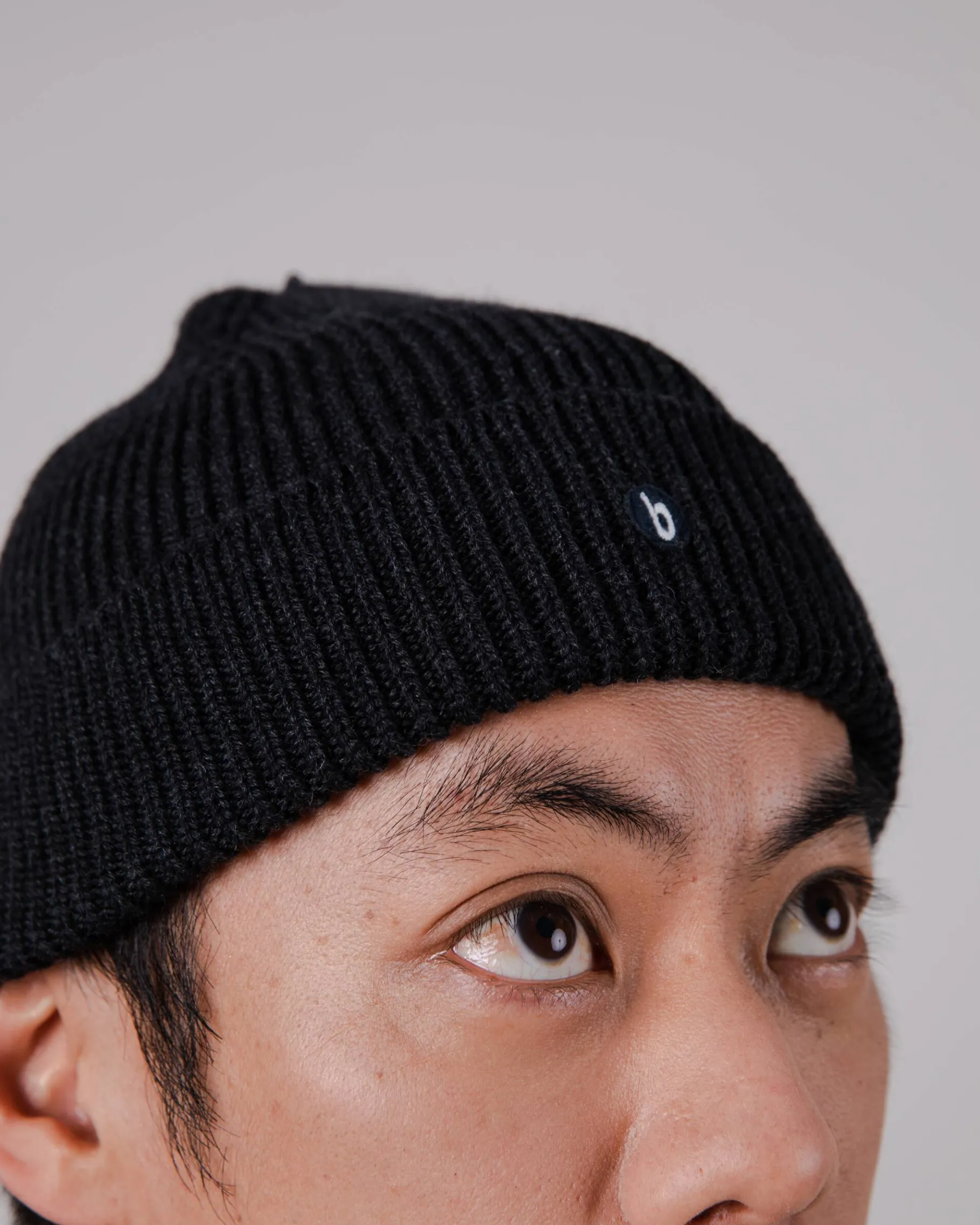 Waterfront Beanie aus Wolle Black-Brava Fabrics Fashion